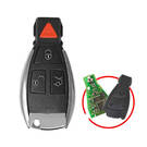 غطاء مفتاح Mercedes Chrome 3 + 1 تم تعديله للوحة NEC