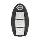 Control remoto inteligente de 3 botones 433 MHz 285E3-6RR2B / 285E3-6RR2A para Nissan Qashqai 2021