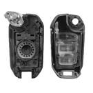 Carcasa plegable para llave remota de Peugeot 301-508 Citroen C-Elysee C4-Cactus, 3 botones, cubierta para llave remota Mk3, reemplazo de carcasas para llavero a precios bajos | Cayos de los Emiratos -| thumbnail