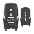 Dodge RAM 2019-2024 Llave remota inteligente genuina 5 botones 433MHz 68584154AA, 68575603AA