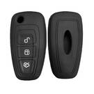 Funda de silicona para Ford 2011-2017 Flip Remote Key 3 Botones