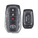 Оригинальный смарт-дистанционный ключ Toyota Hilux 2016-2022, 2 + 1 кнопка, 314,35/312,11 МГц 89904-0K101