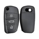 Custodia in silicone per telecomando Audi Flip 3 pulsanti