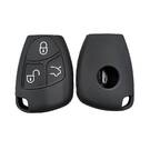 Coque en silicone pour clé à distance Mercedes Benz 1997-2010 3 boutons