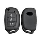 Funda de silicona para Hyundai Flip Remote Key 3 botones