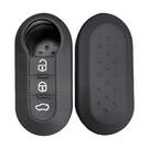 Silicone Case For Fiat Doblo Ducato Flip Remote Key 3 Buttons