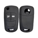 Coque en silicone pour clé à distance Chevrolet Opel Flip 2 boutons