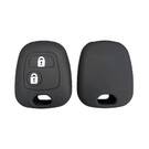 Coque en silicone pour clé à distance Peugeot 2003-2012 2 boutons