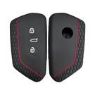 Силиконовый чехол для Volkswagen Golf 8 KD B33 Smart Remote Key 3 кнопки