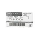 New Nissan Micra 2004 Genuine / OEM Smart Remote Key 2 Buttons 433MHz OEM Part Number: 285E3-BC00A / 285E3-AX086 | Emirates Keys -| thumbnail