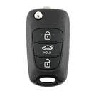 Llave remota original con tapa de 3 botones y 433 MHz para Hyundai Elantra 2012-2013 95430-3X101/95430-3X100