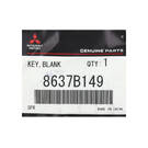 Nuevo Mitsubishi Outlander 2022 Llave remota inteligente original / OEM 3 botones 433MHz Número de pieza OEM: 8637B149 / 8637C252 - FCC ID: KR5MTXN1 | Cayos de los Emiratos -| thumbnail