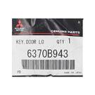 Абсолютно НОВЫЙ Mitsubishi Lancer 2019-2020 Подлинный / OEM Key Head Remote 3 Кнопки 433 МГц Номер детали : 6370B943 / FCCID: J166E | Ключи от Эмирейтс -| thumbnail