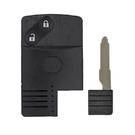 High Quality Mazda Card Remote Shell 2 Buttons, Emirates Keys Remote case, Car remote key cover, Key fob shells replacement at Low Prices. -| thumbnail