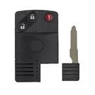 High Quality Mazda Card Remote Shell 3 Buttons, Emirates Keys Remote case, Car remote key cover, Key fob shells replacement at Low Prices. -| thumbnail