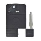 Mazda Remote Card Shell 3 Button High Quality, Emirates Keys Remote case, Car remote key cover, Key fob shells replacement at Low Prices. -| thumbnail