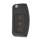 Ford Focus Flip Remote 3 Boutons 433MHz HU101 Lame