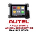 Autel 1 Year Update Subscription for MaxiSYS MS908