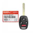 Honda Accord 2 Portas 2008-2012 Genuine Remote Key 4 Buttons 315MHz 35118-TE0-A10, FCCID: MLBHLIK-1T | Chaves dos Emirados -| thumbnail