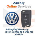 إضافة مجموعة Key VAG (مثل MQB 48 & MQB 49) عبر Odis