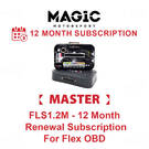 MAGIC FLS1.2M - Flex OBD Master İçin 12 Aylık Yenileme Aboneliği