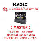 MAGIC FLS1.3M - Assinatura de renovação de 12 meses para Flex BL - BDM - JTAG Master