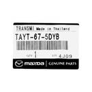 New Mazda CX-5 2020-2023 Genuine / OEM Smart Remote Key 3+1 Buttons 433MHz OEM Part Number: TAYT-67-5DYB | Emirates Keys -| thumbnail