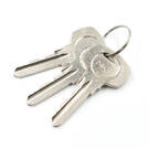 New High Quality Best Price Pure Brass Cylinder with 3 pcs Brass Normal Keys, SN Size 60mm | Emirates Keys -| thumbnail