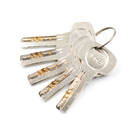 New High Quality Best Price Pure Brass Cylinder with 5 pcs Brass Computer Keys, PN Size 70mm | Emirates Keys -| thumbnail