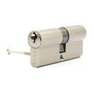 Cilindro MK3 in ottone puro con 3 chiavi normali in ottone, dimensione Sn 70 (30/40) mm Cilindro per serratura | MK3 -| thumbnail