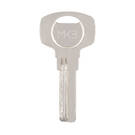 Пустой латунный ключ, толщина 2,35 мм, никель 15 грамм