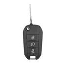 New Aftermarket Peugeot Citroen 3 Button Flip Remote Key Shell With HU83 Blade High Quality Best Price | Emirates Keys -| thumbnail