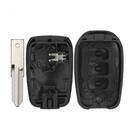 Coque de clé télécommande non rabattable Renault / REN de rechange 3 boutons avec support de batterie de haute qualité au meilleur prix | Emirates Keys -| thumbnail