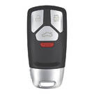 Carcasa de llave remota inteligente Audi 3+1 botones Sedan