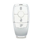 Guscio Chiave Smart Remote Mercedes Serie E 3 Pulsanti Colore Bianco Opaco