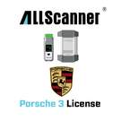 Toutes les licences Porsche 3 du scanner pour l'outil de diagnostic VCX-DoIP / VCX SE