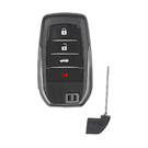 Novo Aftermarket Toyota 2016-2022 Smart Remote Key Shell 3+1 Botões Sedan Trunk Alta Qualidade Melhor Preço | Chaves dos Emirados -| thumbnail