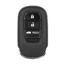 Honda 2023 Smart Remote Key Shell 3 Botões Porta-malas Sedan