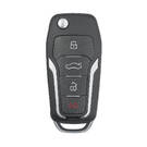 Keydiy Xhorse Ford Type Flip Remote Key Shell 3+1 أزرار