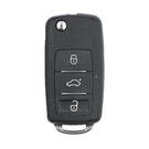 Keydiy Xhorse Volkswagen UDS نوع Flip Remote Key Shell 3 أزرار