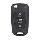 KIA Optima 2010-2013 Orijinal Flip Uzaktan Anahtar 3 Düğme 433MHz 95430-2T611 / 95430-2T610