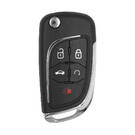 Guscio chiave flip modificato Chevrolet 4+1 pulsanti | MK3 -| thumbnail