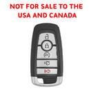 Autel IKEYFD005AL Universal Smart Remote Key 5 Buttons 315/433MHz For Ford