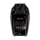 LCD Universal Smart Key Kit With Keyless Entry And IOS Car BMW Style Location Tracking System Black Color