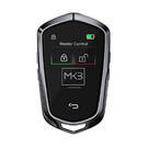 LCD Universal Smart Key Kit With Keyless Entry And IOS Car Cadillac Style Location Tracking System Black Color