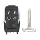 New Aftermarket Ram 3500 2019-2021 Smart Remote Key 4+1 Buttons 433MHz Compatible Part Number: 68375456AB - FCC ID: GQ4-76T | Emirates Keys -| thumbnail
