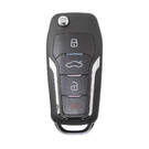 Face to Face Universal Flip Remote Key 3+1 Buttons 433MHz Ford Type