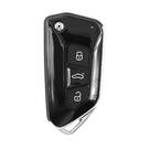 Face to Face Universal Flip Remote Key 3 Buttons 433MHz New VW Type