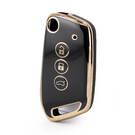 Capa Nano de alta qualidade para Baojun Flip Remote Key 3 botões cor preta BJ-D11J