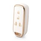 Cover Nano di alta qualità per Honda Smart Remote Key 4 pulsanti colore bianco HD-C11J4